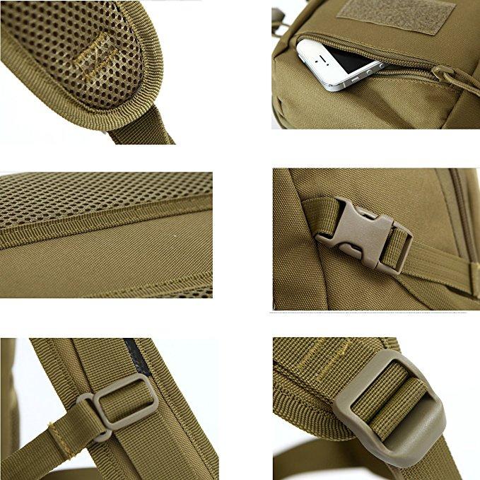 Waterproof Outdoor Hiking Travel Bags Mountaineering Hunting Tactical Military Backpack