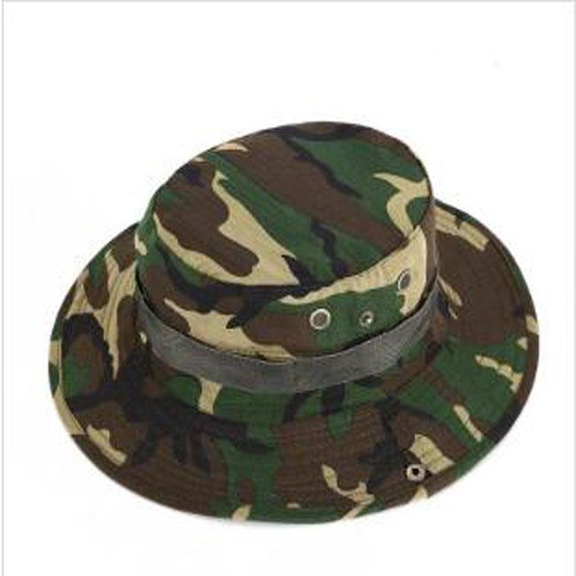 Wholesale Military Army Bonnie Hat Hunting Hat Round-Brimmed Sun Outdoor Camping Cap