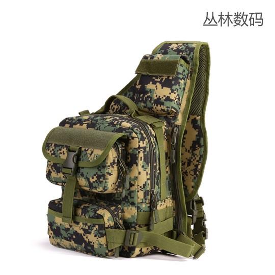 FREE SAMPLE 600D Encrypted Double-Layer Waterproof Polyester tactical military  breast bag chest bag