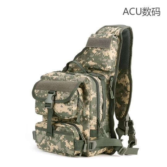 FREE SAMPLE 600D Encrypted Double-Layer Waterproof Polyester tactical military  breast bag chest bag