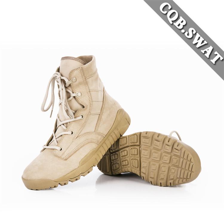 Good Quality Black Combat Boots Military Men Cow Leather Suede Rubber Sole Special Troops Army Black Leather Army Tactical Boots