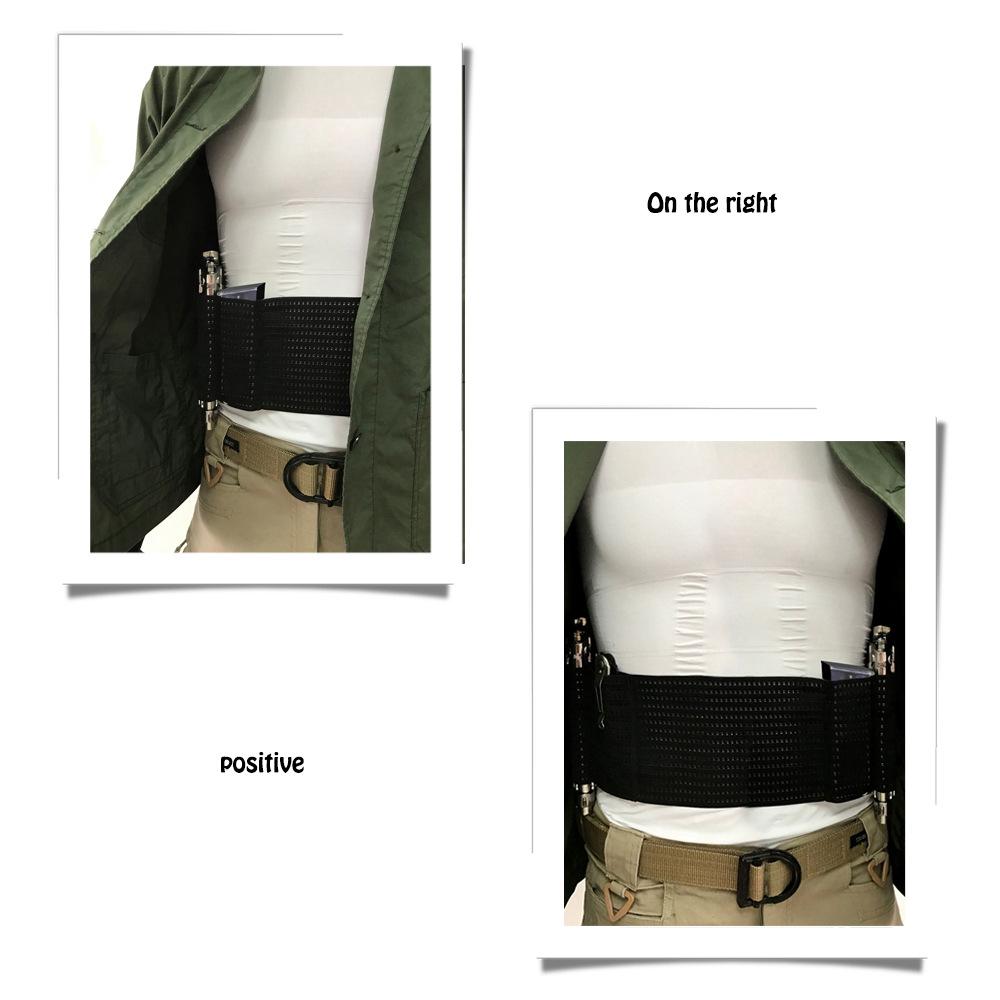 New Product Tactical Adjustable  Breathable Waist Band Handgun Holster Concealed Carrying