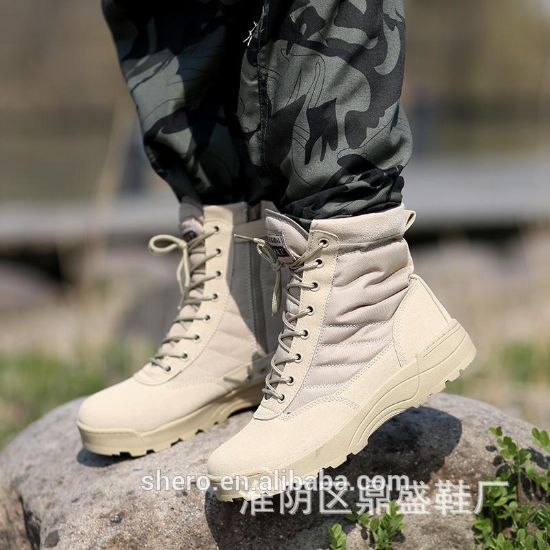 Outdoor Tactical Hiking Boots Military Boot China SWAT Combat Boot Military SWAT Boot Ready Stock