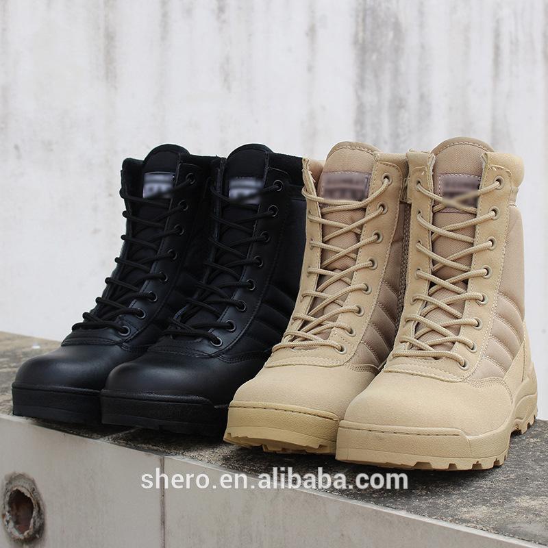 Outdoor Tactical Hiking Boots Military Boot China SWAT Combat Boot Military SWAT Boot Ready Stock
