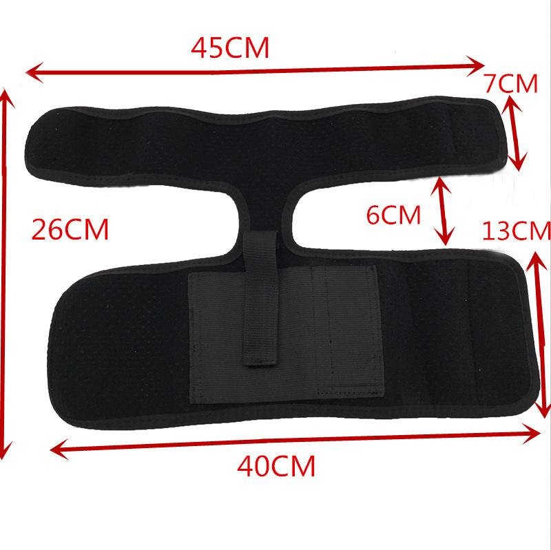 tactical neoprene leather polymer glock 17 CZ75 beretta shoulder leg thigh ankle concealed carry gun holster for police