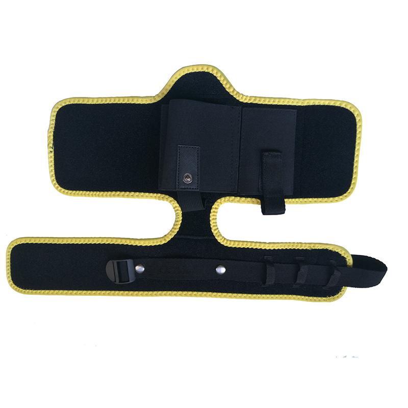 Neoprene Tactical Leg Thigh Concealed Carry Ankle Gun Holster with Calf strap