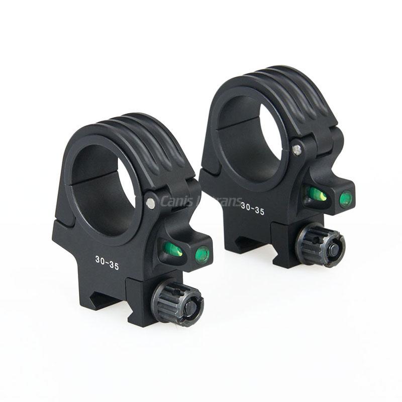hunting rifle scope mount 30-35mm ring rifle mount with bubble 21mm tactical scope mount